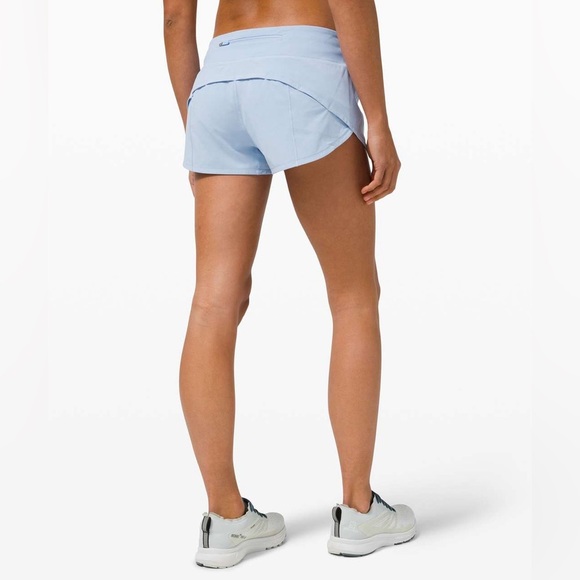 LULULEMON Women’s Light Blue Athletic Shorts - Picture 4 of 12